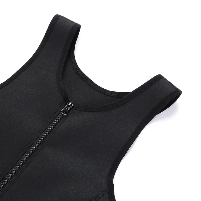 Side Zip Body Shaper with Detachable Straps